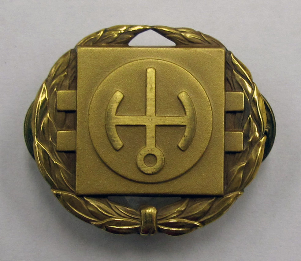 small gold pin